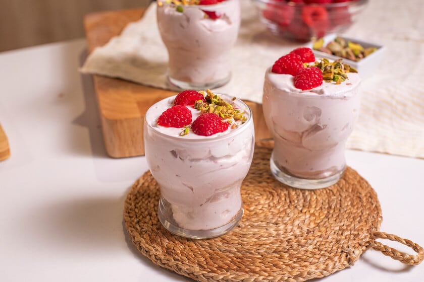 Mousse de frambuesas sin huevo: la trampa está en los 15 minutos que nadie te avisa