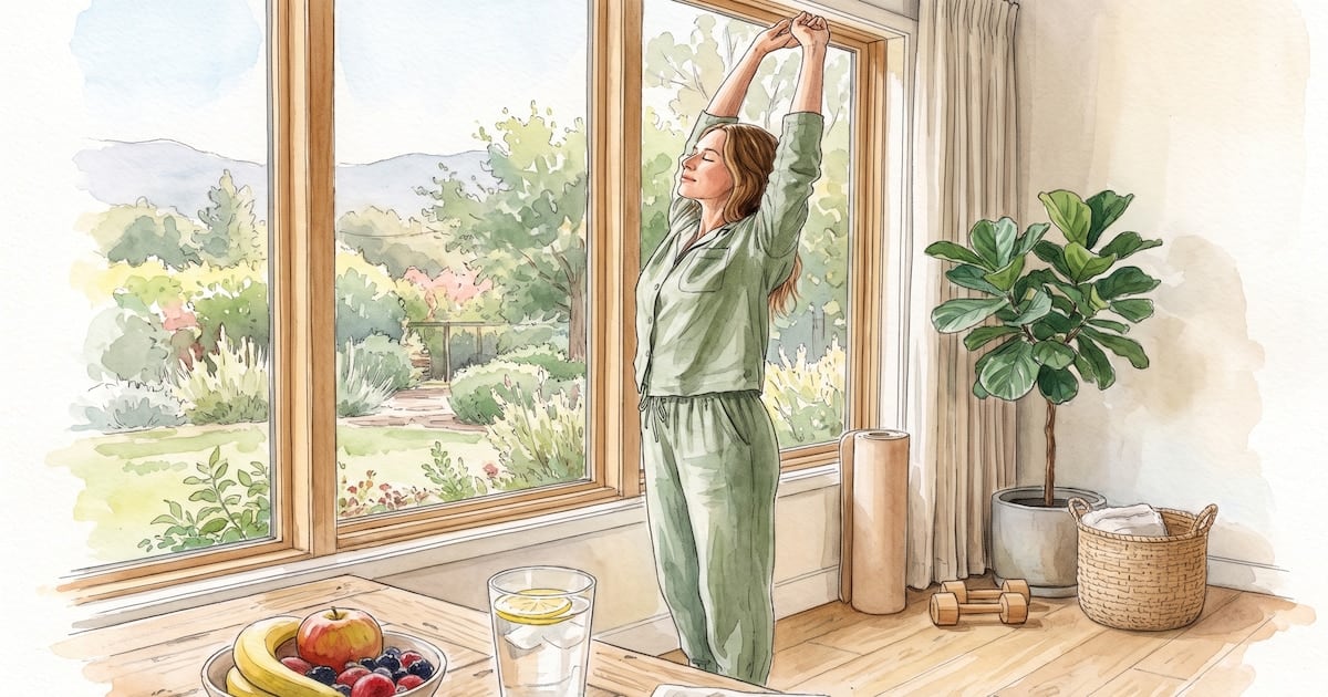 La mañana empieza la noche anterior: cuatro claves simples para cuidar la salud antes de que suene la alarma