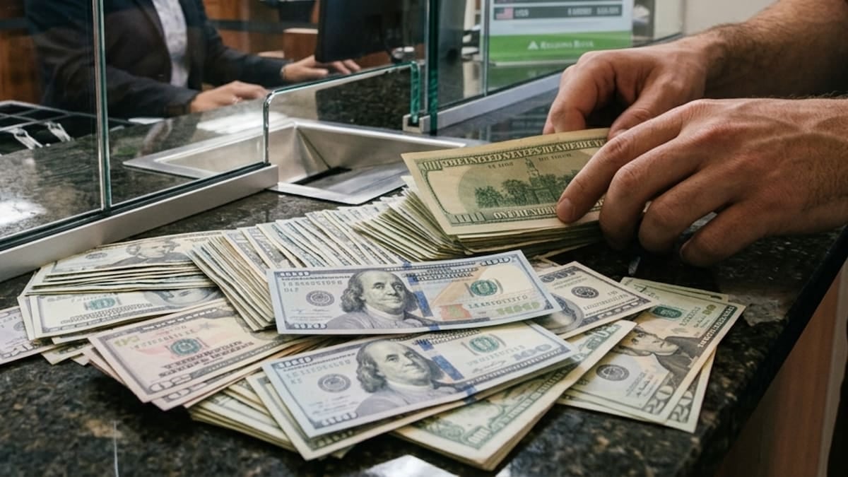 Dólar a $1540 en el Nación: cómo queda el bolsillo antes de la rueda del martes