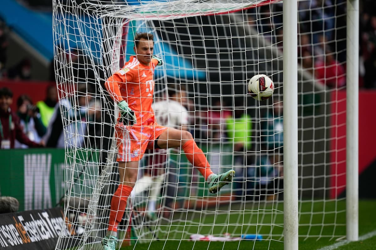 Manuel Neuer y la noche que le jugó una mala pasada en Augsburgo