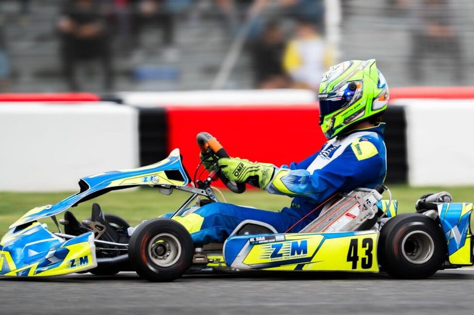 El argentino Martín Saa cerró 31° en la final del Mundial de Karting en Viterbo tras una remontada que lo depositó entre los 36 mejores