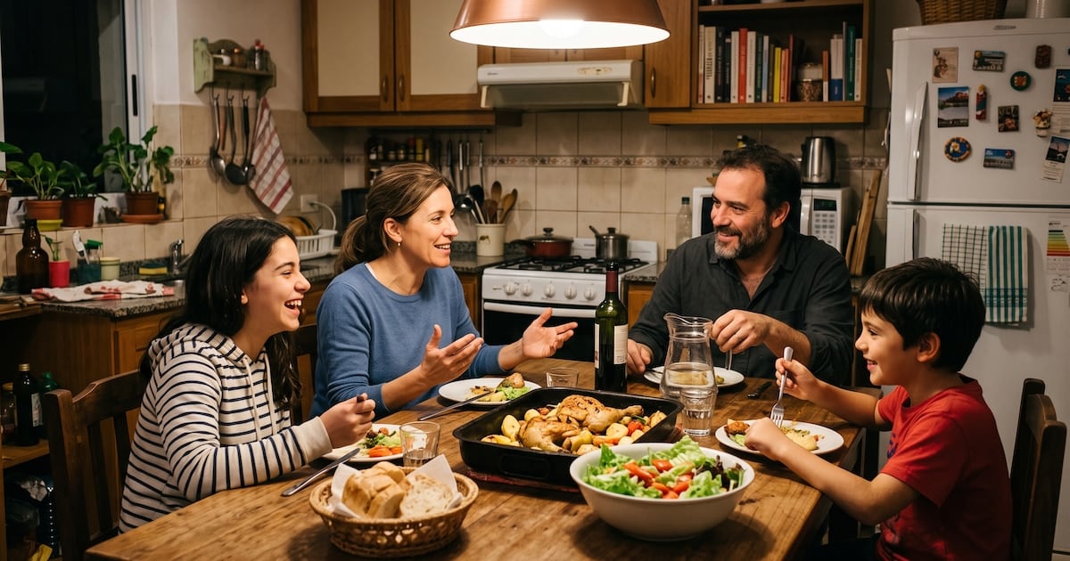 La mesa es mucho más que el plato: por qué comer en familia cambia lo que comen los chicos