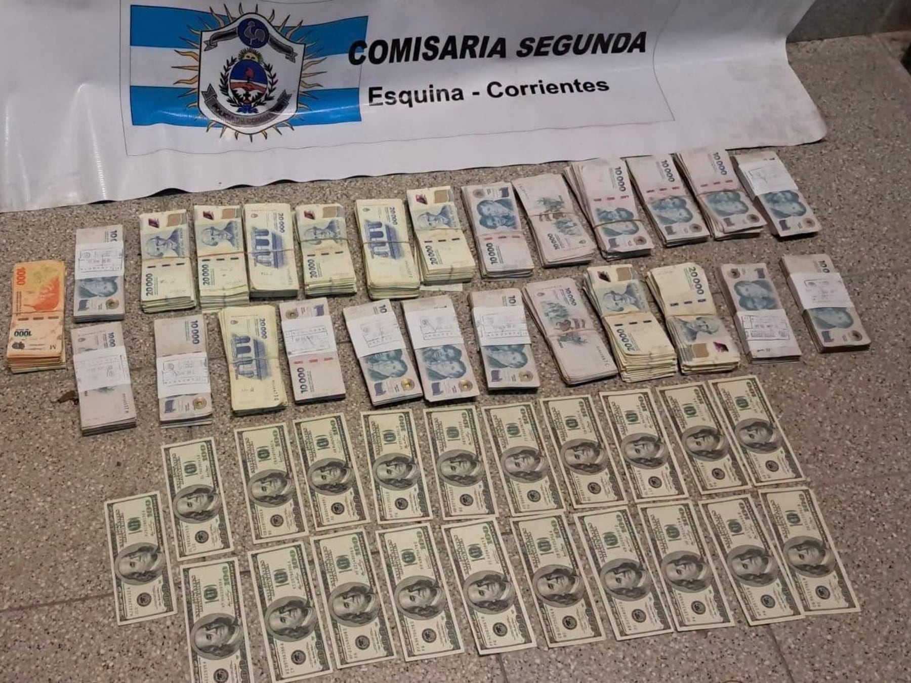 Robó 14 millones de pesos y casi 4 mil dólares de la casa de sus padres en Corrientes y fue condenado en cuestión de horas
