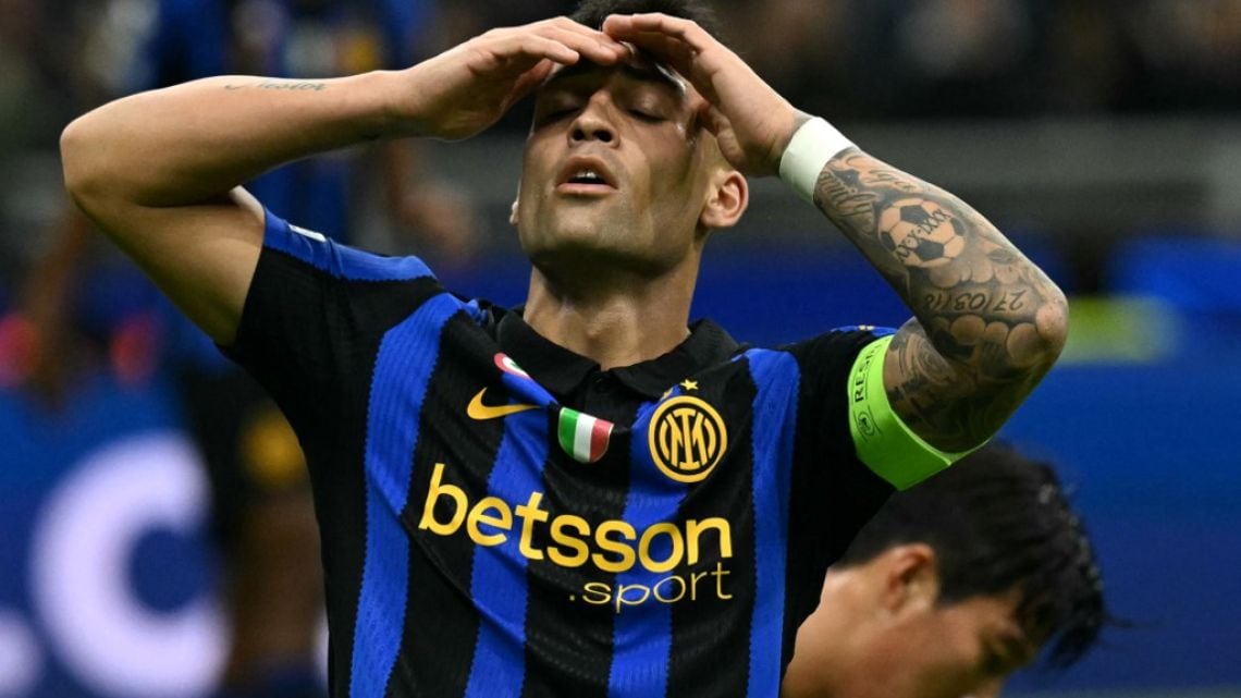 Lautaro Martínez, tres semanas out: Inter confirma la distensión y la selección queda en alerta
