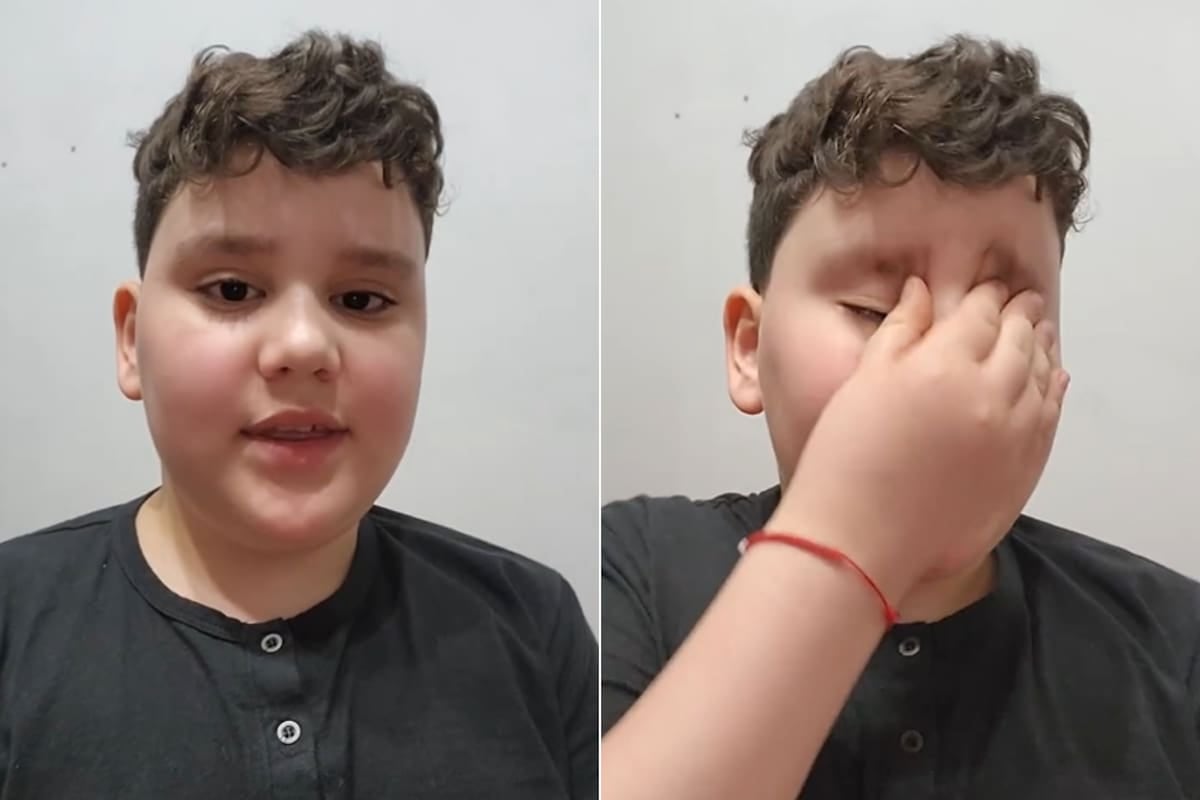 Un nene de nueve años, una lágrima en cámara y el resto haciéndose el picante en los comentarios