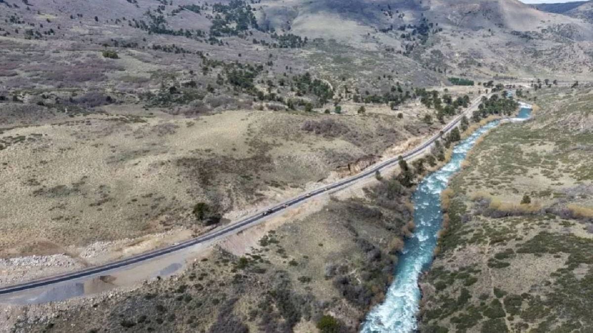 Asfalto en la Ruta 23: el corredor cordillerano entre Villa Pehuenia y Aluminé se habilita el 20 de enero