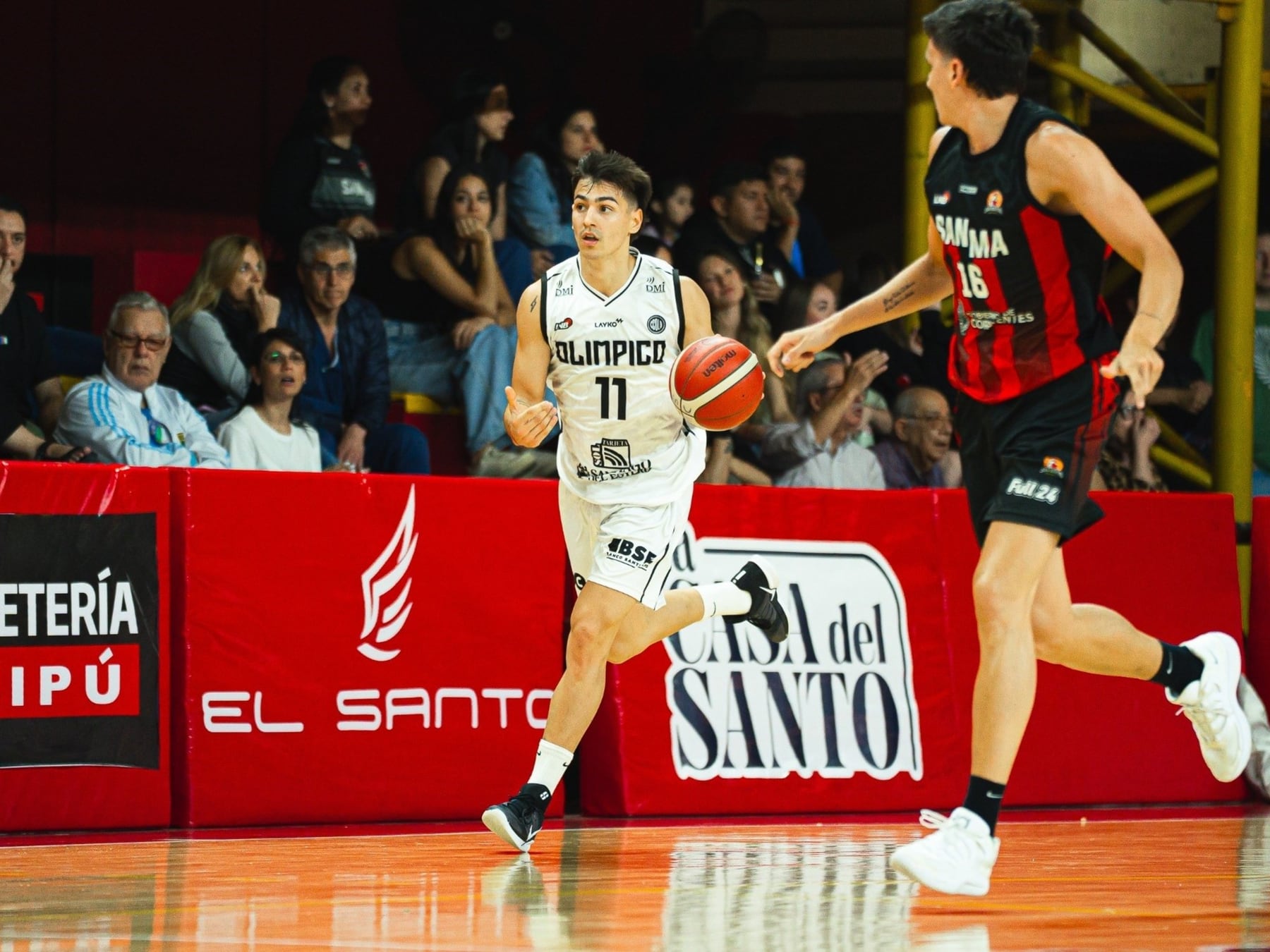 Olímpico pasó por encima de San Martín en Corrientes y estira a tres su racha ganadora en la Liga